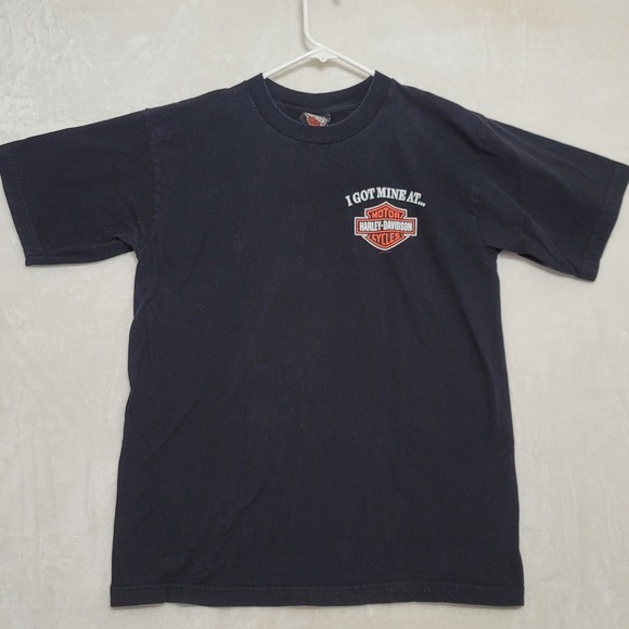 Other - Harley-Davidson T-Shirt Men's Large Thunder Mountain Black I Got Mine USA